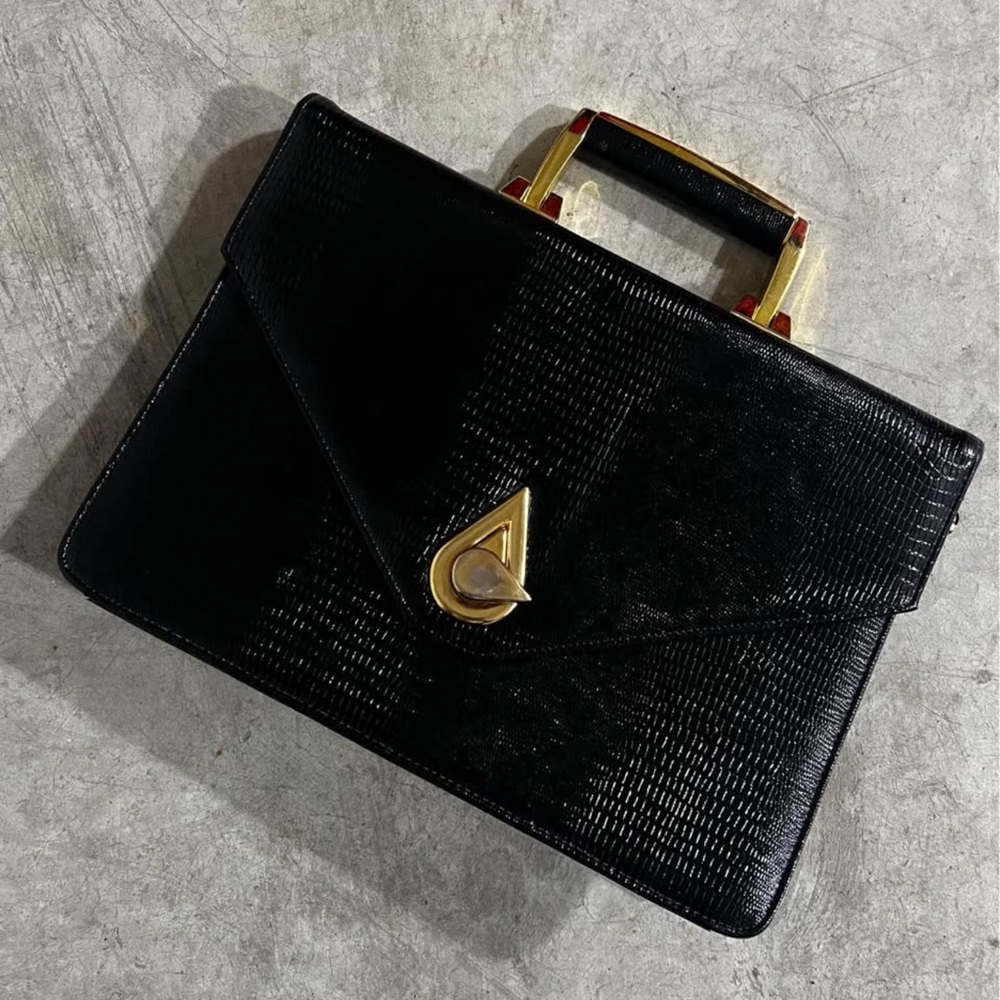 Beautiful Vintage Women’s Briefcase - Leather